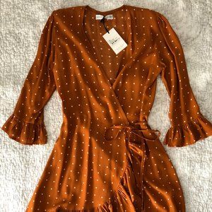 NWT Faithfull the Brand Carmel Dress Stefano Print